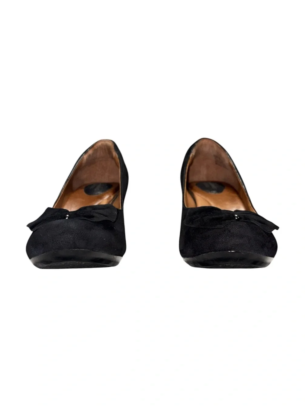 Clarks Artisan Society Ball Black Suede Leather Whimsygoth Pump Heels Size 8M - Picture 3 of 11
